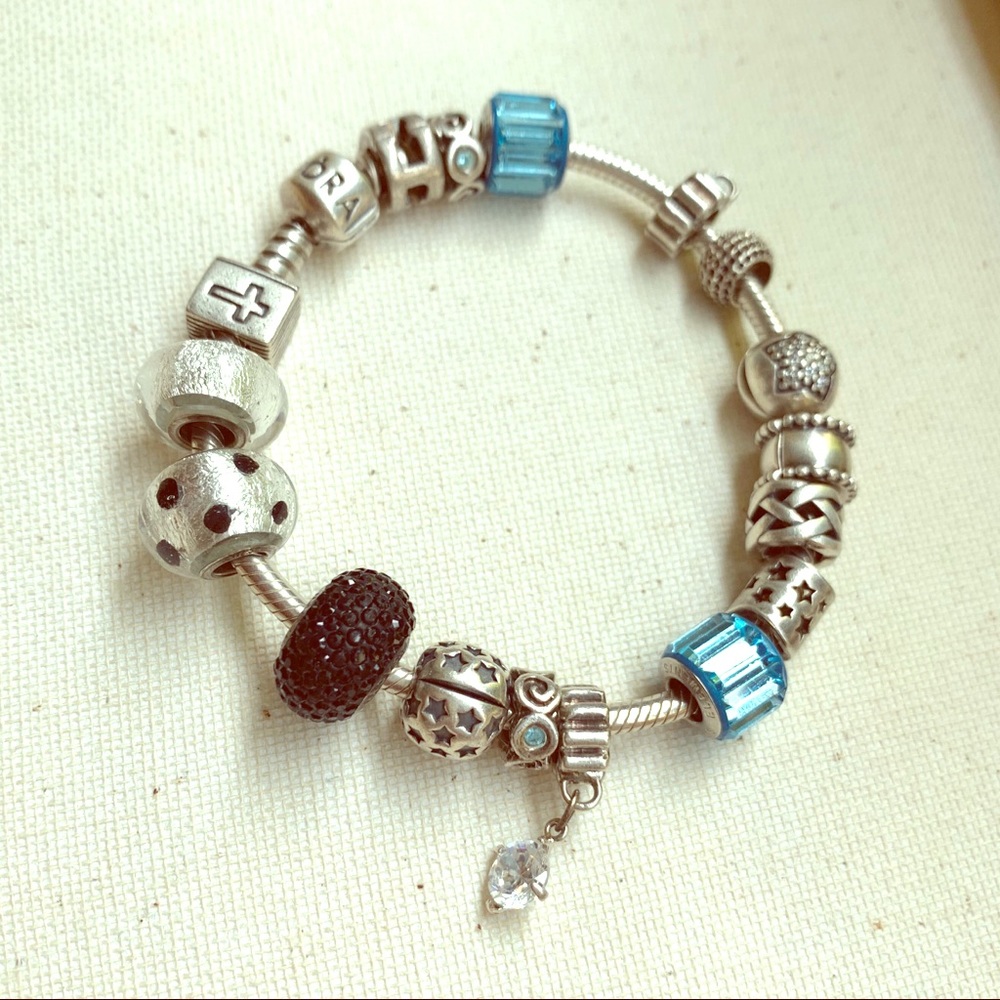 Pandora Sterling Silver Bracelet.